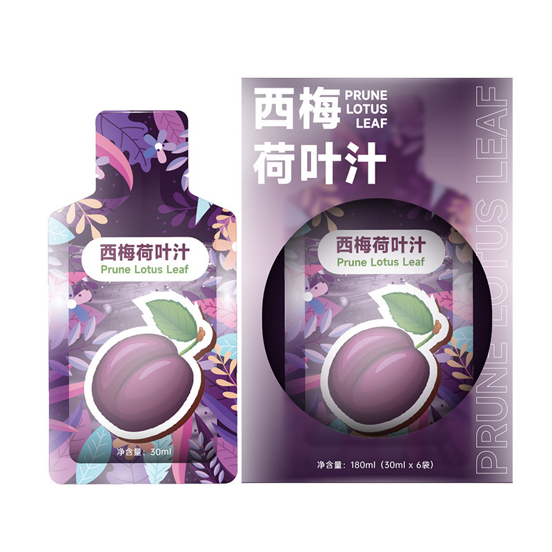 西梅荷叶风味饮品OEM 益生元果蔬酵素口服液代加工贴牌定制厂家